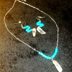 Handmade Native necklace w/earrings